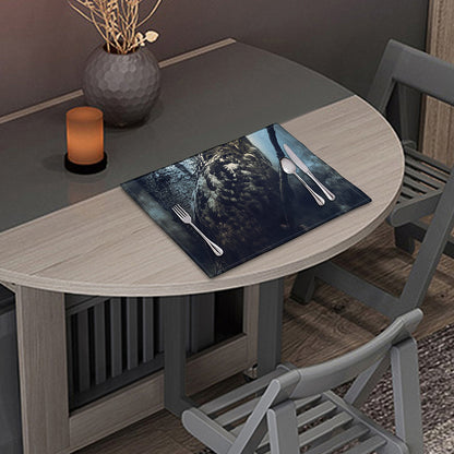 Owl At Night Print Placemat