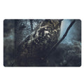 Owl At Night Print Polyester Doormat