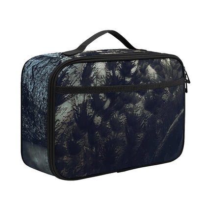 Owl At Night Print Portable Lunch Bag