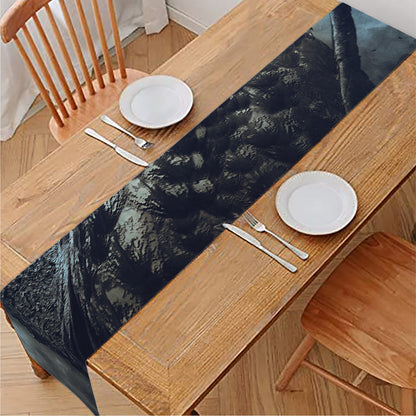 Owl At Night Print Table Runner