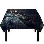 Owl At Night Print Tablecloth