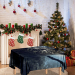 Owl At Night Print Tablecloth