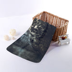 Owl At Night Print Towel