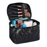 Owl At Night Print Travel Makeup Bag