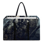 Owl At Night Print Utility Tote Bag