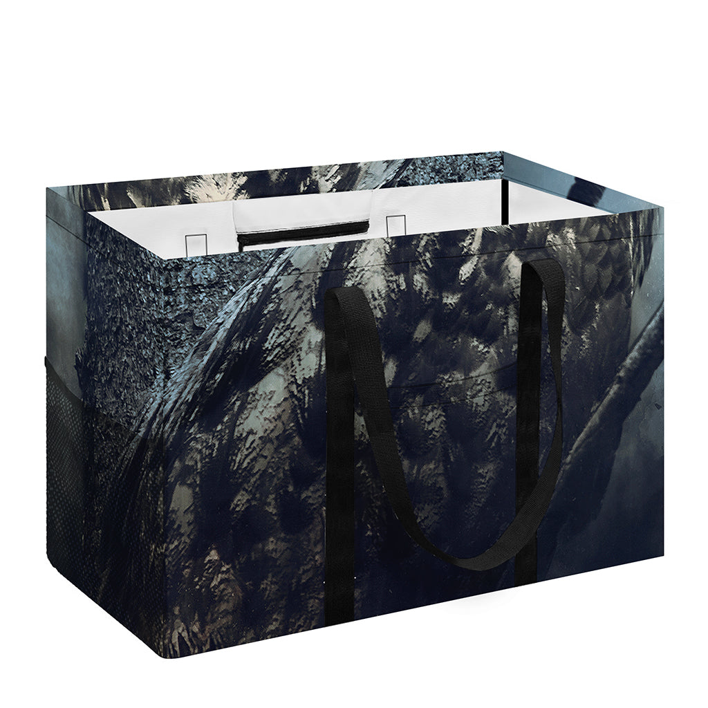 Owl At Night Print Utility Tote Bag