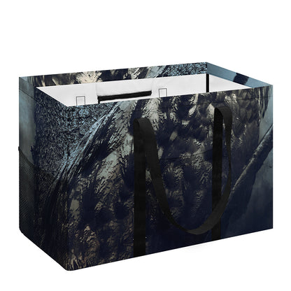 Owl At Night Print Utility Tote Bag