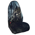 Owl At Night Print Waterproof Car Seat Cover
