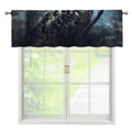 Owl At Night Print Window Valance