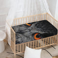 Owl Eyes Print Baby Crib Sheet
