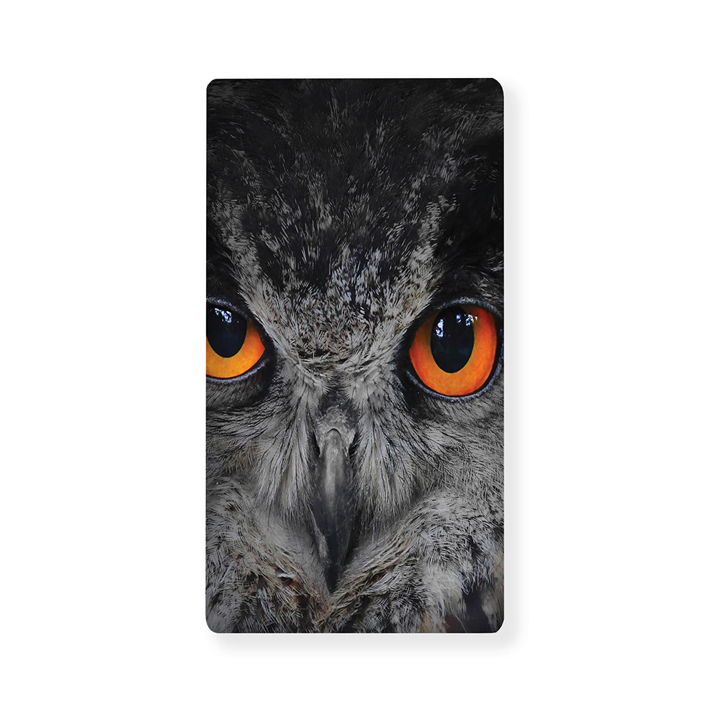 Owl Eyes Print Baby Crib Sheet