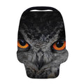 Owl Eyes Print Baby Seat Cover