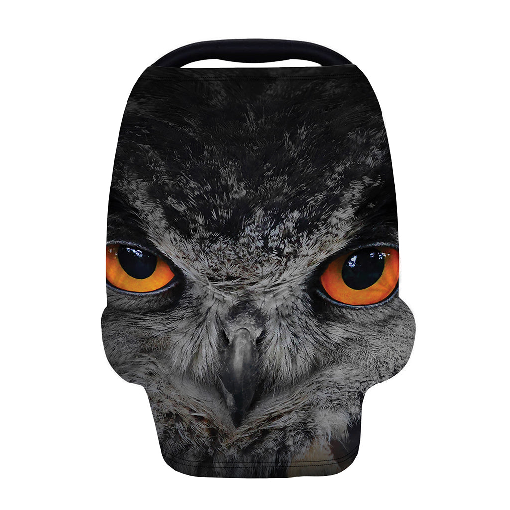 Owl Eyes Print Baby Seat Cover