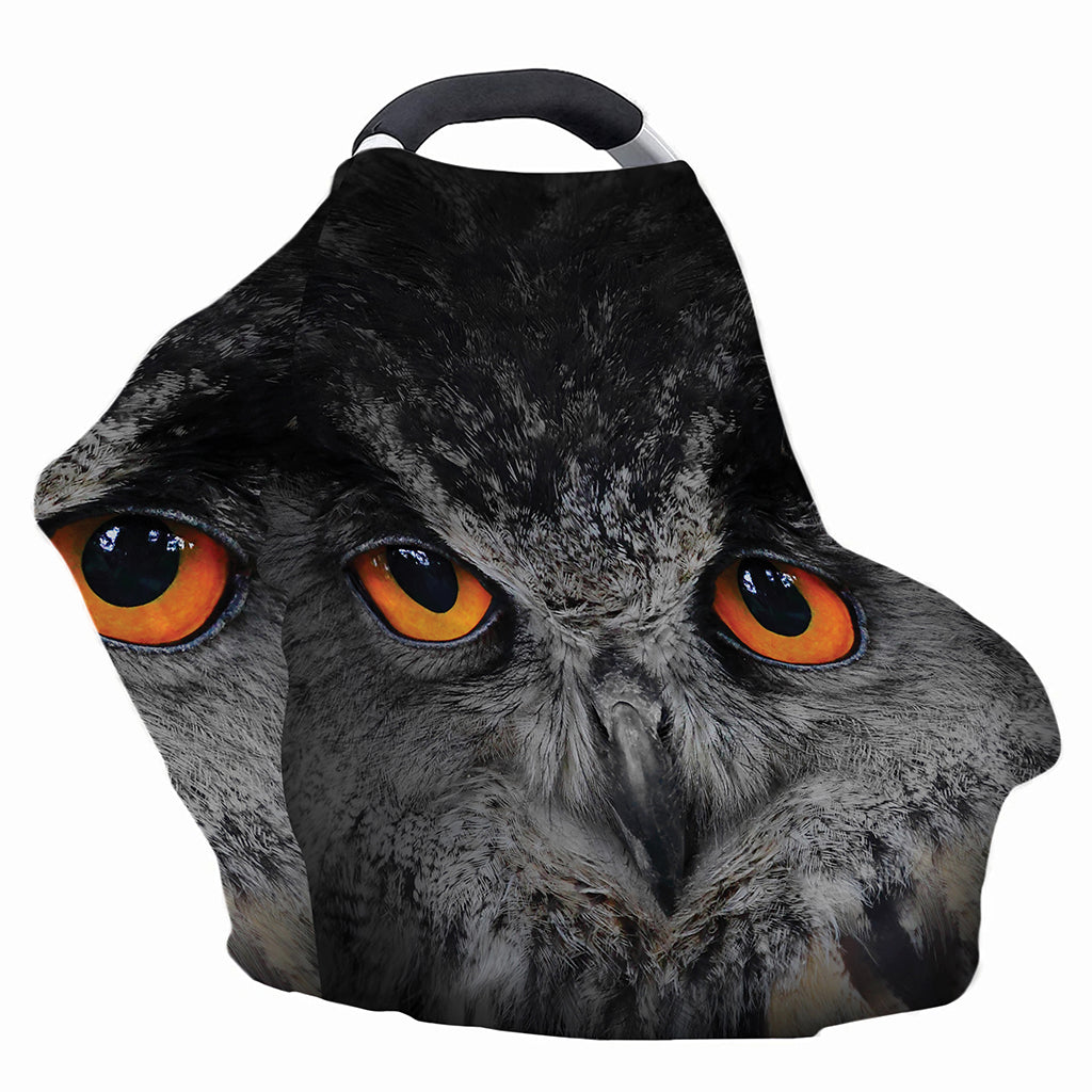Owl Eyes Print Baby Seat Cover