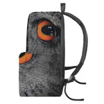 Owl Eyes Print Backpack