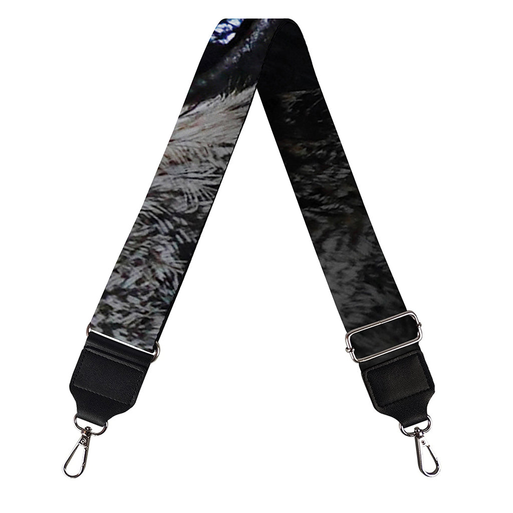 Owl Eyes Print Bag Strap