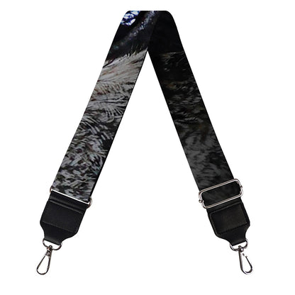 Owl Eyes Print Bag Strap