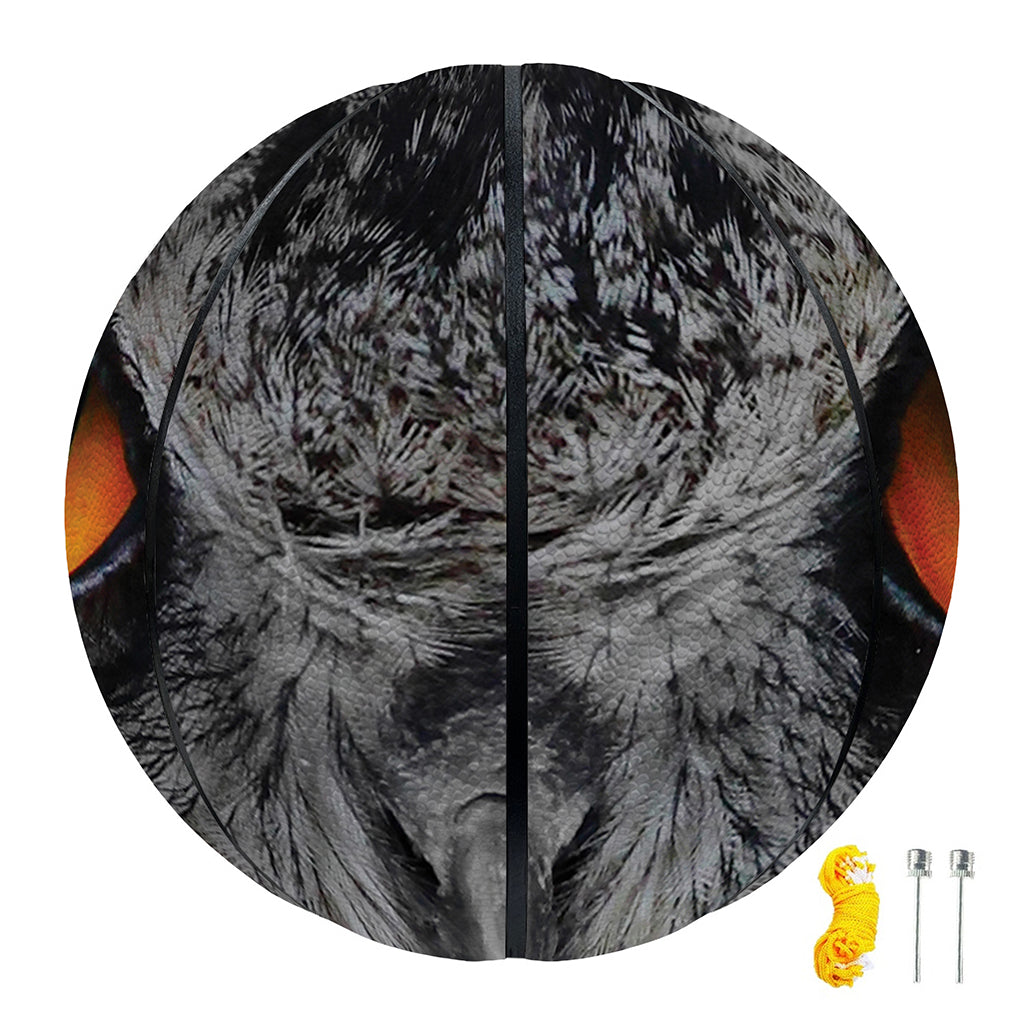 Owl Eyes Print Basketball