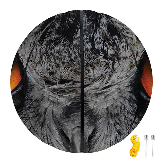 Owl Eyes Print Basketball