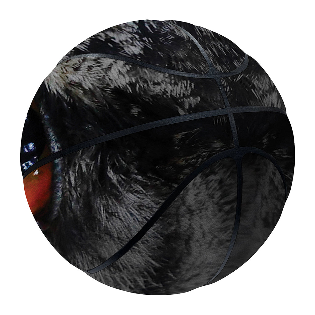 Owl Eyes Print Basketball