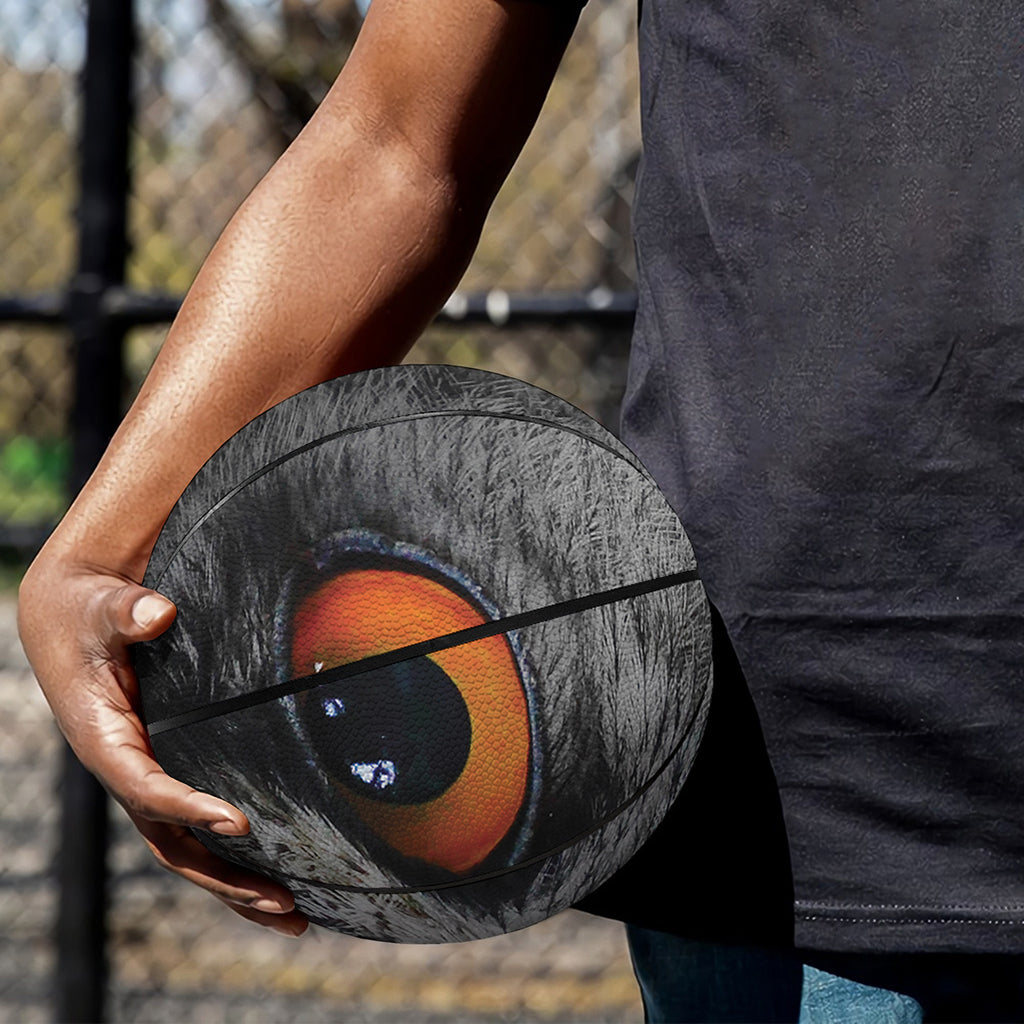 Owl Eyes Print Basketball