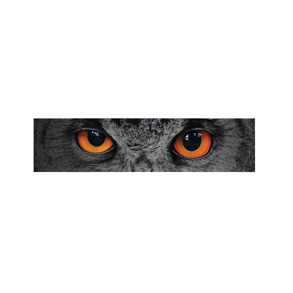 Owl Eyes Print Bed Runner