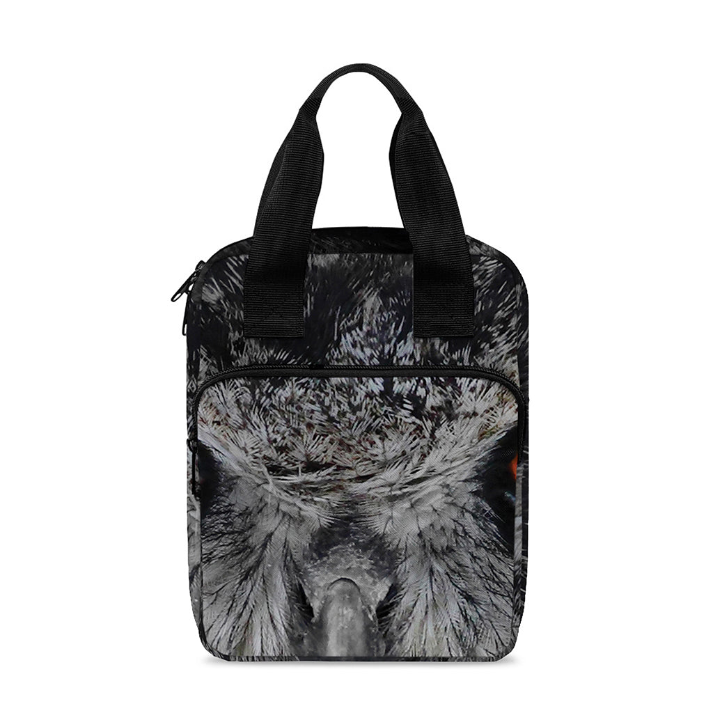 Owl Eyes Print Bible Tote Bag