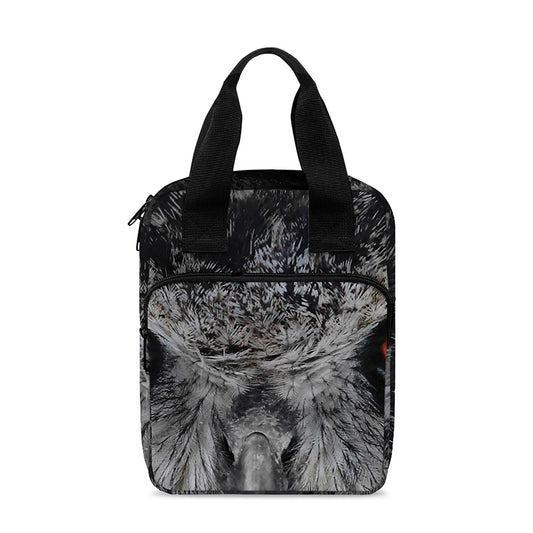 Owl Eyes Print Bible Tote Bag