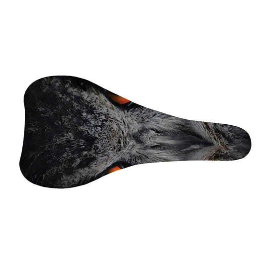 Owl Eyes Print Bicycle Seat Cover