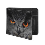 Owl Eyes Print Bifold Wallet