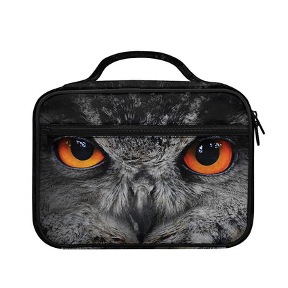 Owl Eyes Print Briefcase Bible Bag