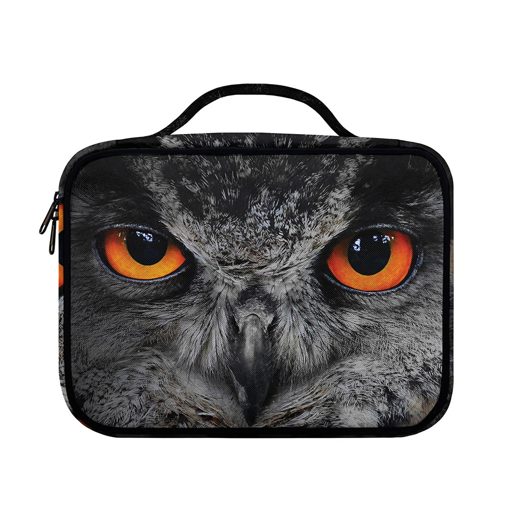 Owl Eyes Print Briefcase Bible Bag