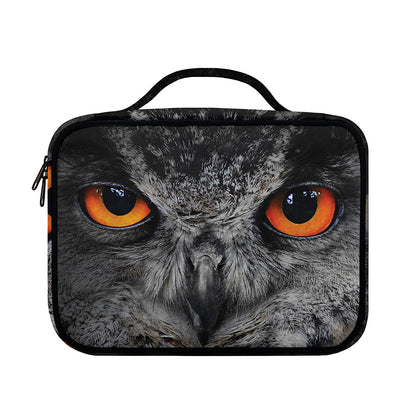 Owl Eyes Print Briefcase Bible Bag