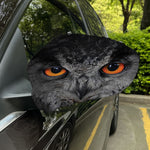 Owl Eyes Print Car Side Mirror Covers