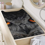 Owl Eyes Print Changing Pad Cover