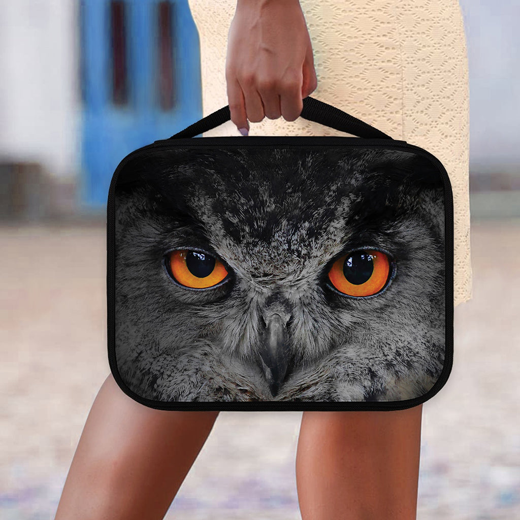 Owl Eyes Print Classic Bible Case