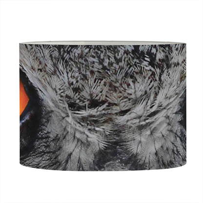 Owl Eyes Print Drum Lamp Shade