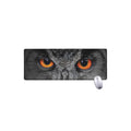 Owl Eyes Print Extended Mouse Pad