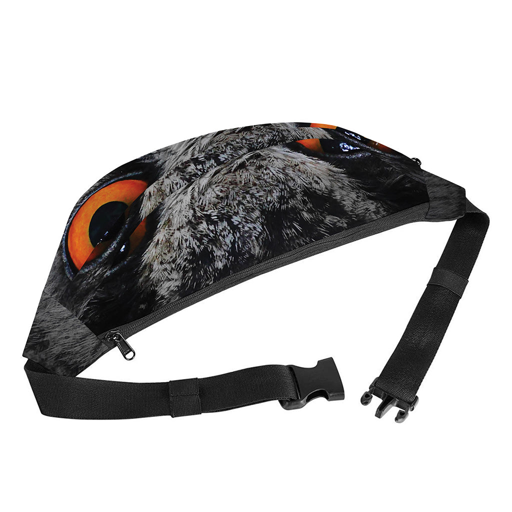 Owl Eyes Print Fanny Pack