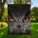 Owl Eyes Print Garden Flag