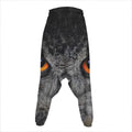 Owl Eyes Print Hammer Pants