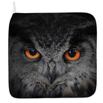 Owl Eyes Print Hand Towel