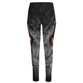 Owl Eyes Print High-Waisted Pocket Leggings