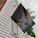 Owl Eyes Print House Flag