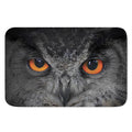 Owl Eyes Print Indoor Door Mat