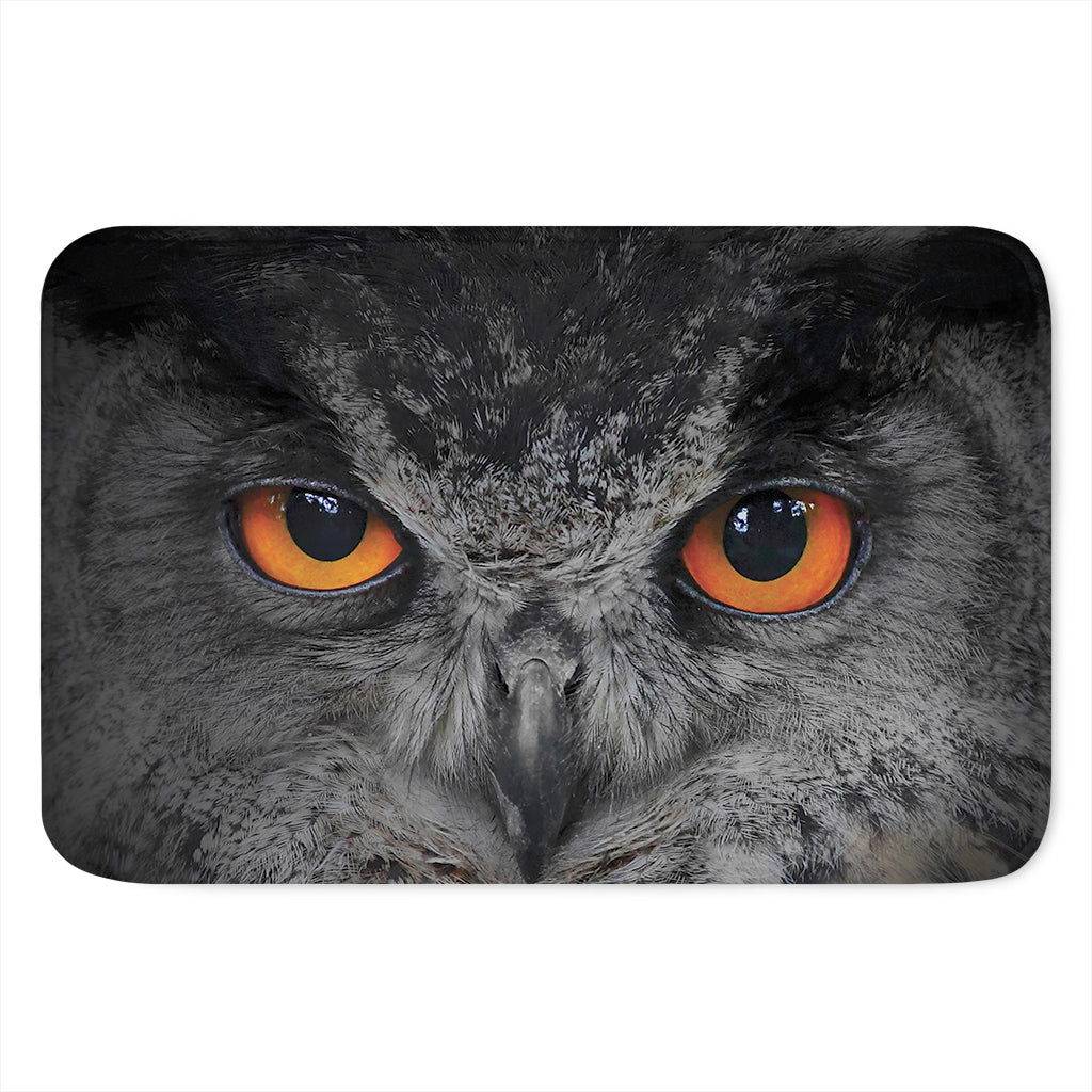 Owl Eyes Print Indoor Door Mat