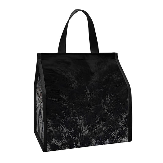 Owl Eyes Print Insulated Lunch Tote