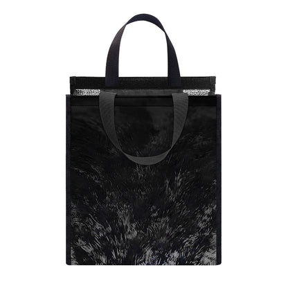 Owl Eyes Print Insulated Lunch Tote