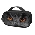 Owl Eyes Print Insulin Cooler Travel Case