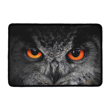 Owl Eyes Print Kitchen Mat